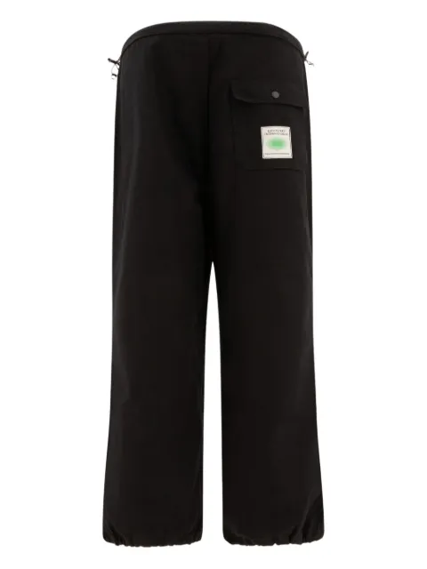 Rayon Vert elasticated-waist cotton trousers