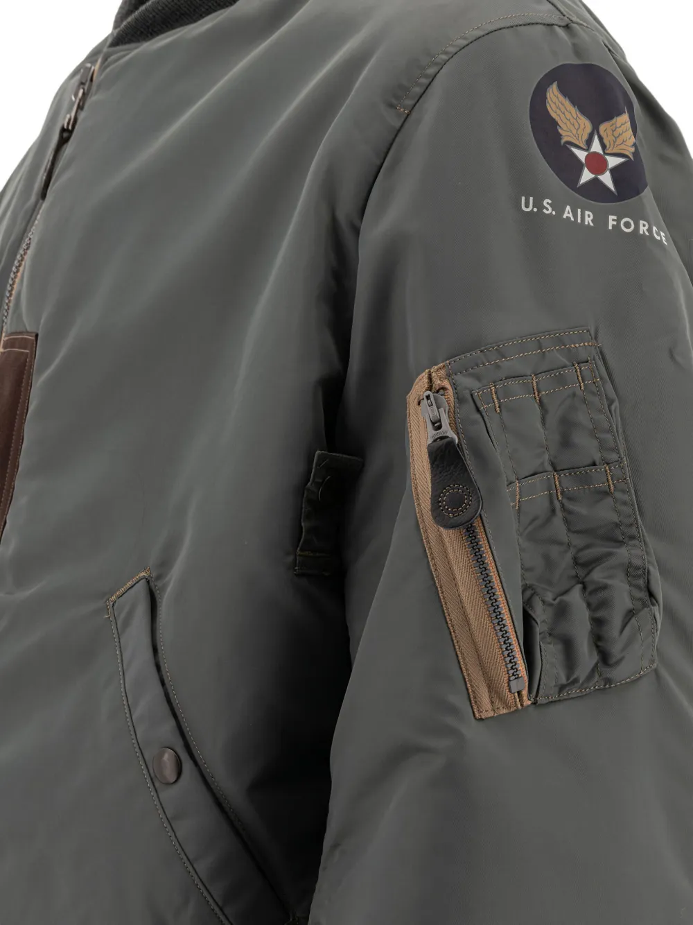 Buzz Rickson's Classic Bomber Jacket In Multi