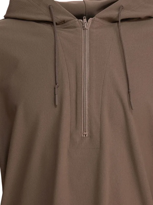 DAIWA PIER39 ハーフジップ パーカー | ブラウン | FARFETCH JP