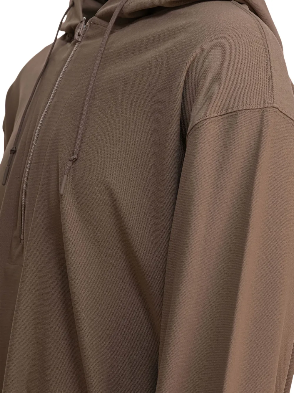 Daiwa Pier39 Daiwa Pier 39 Half Zipper Hoodie In Brown