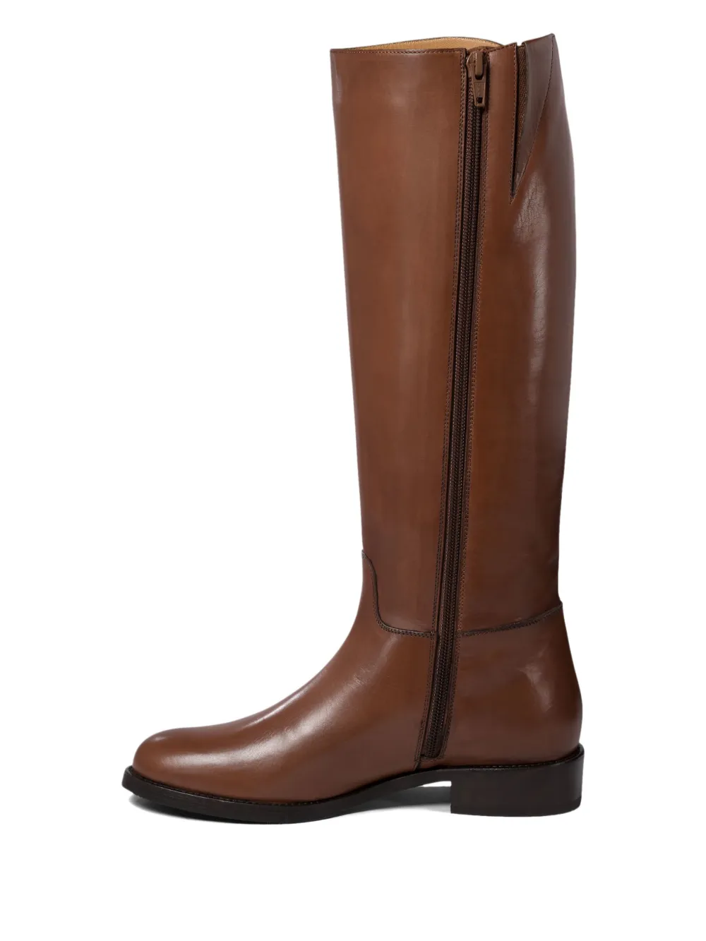 Maretto buckle-fastening zipped boots Brown