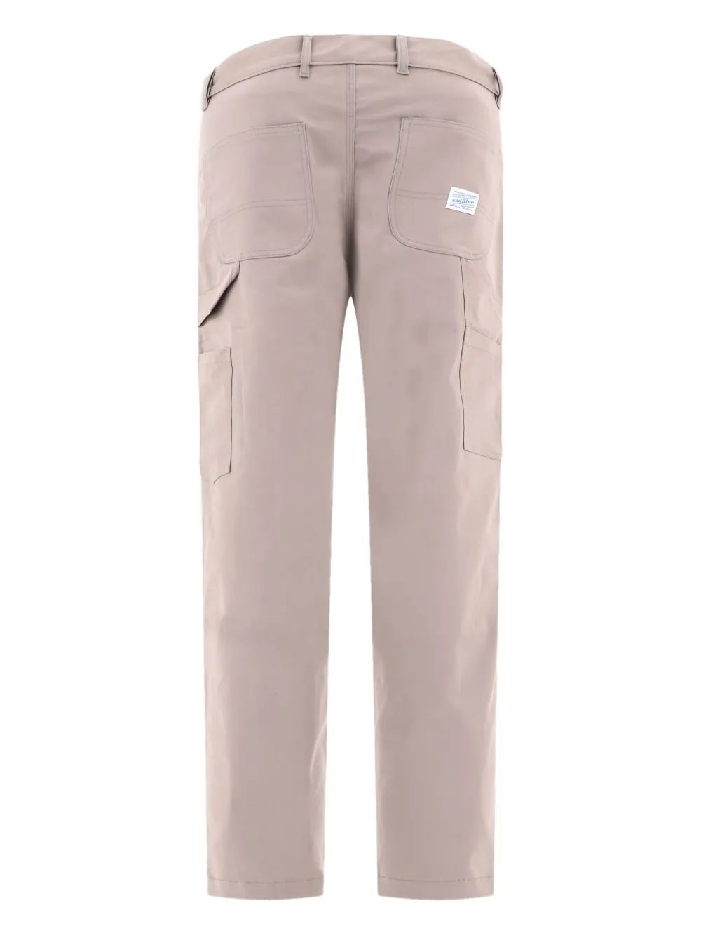 AndBlue cotton-blend trousers - Beige