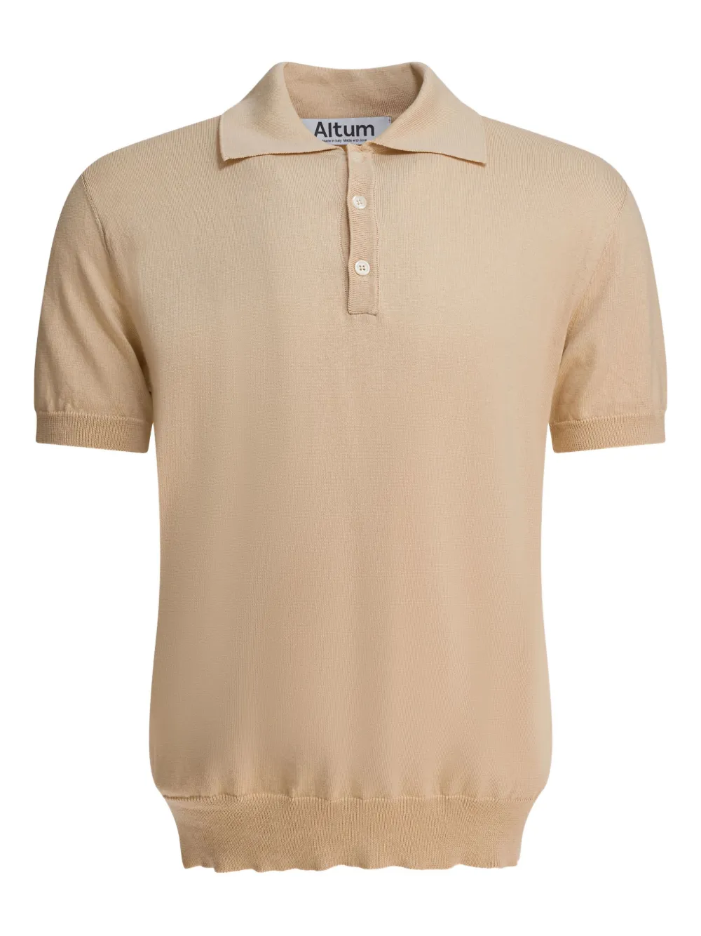 Altum Short-sleeves Polo Shirt In Neutral