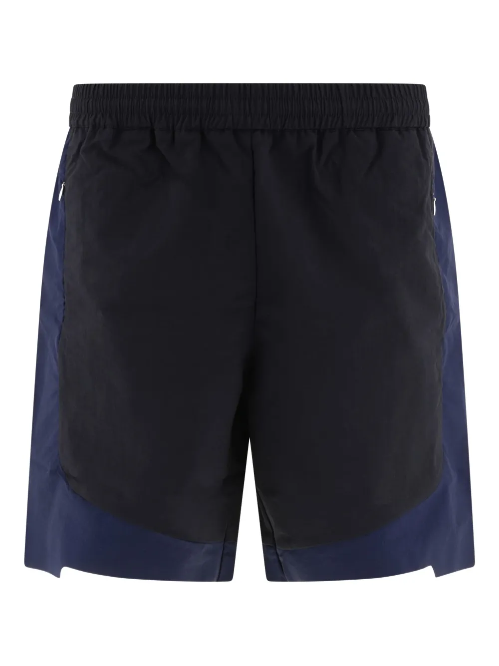 Jean-luc A. Lavelle Panelled Elasticated-waist Shorts In Multi