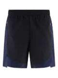 Jean-Luc A. Lavelle panelled elasticated-waist shorts - Black