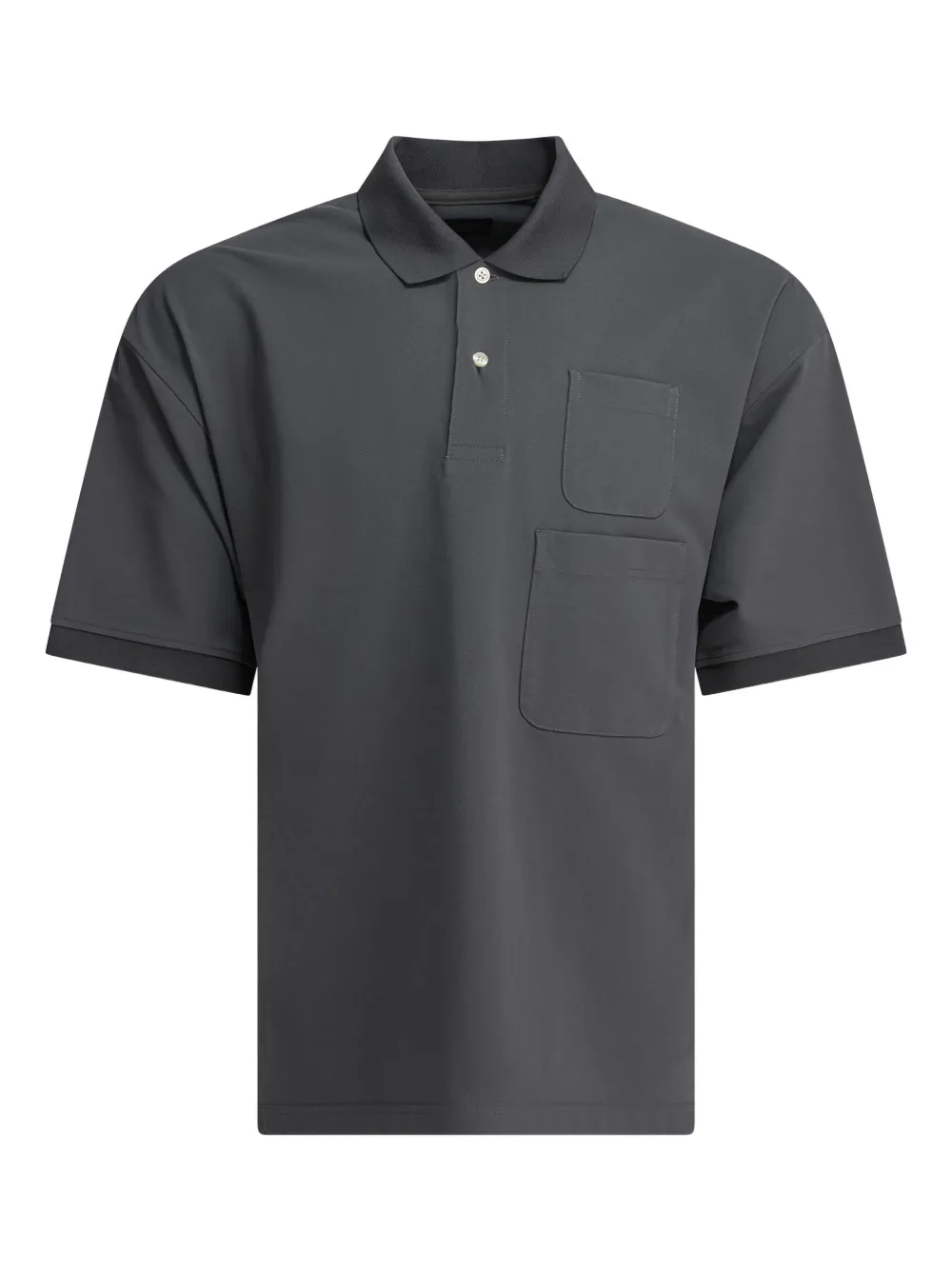 DAIWA PIER39 double-pocket polo shirt | Grey | Image 1