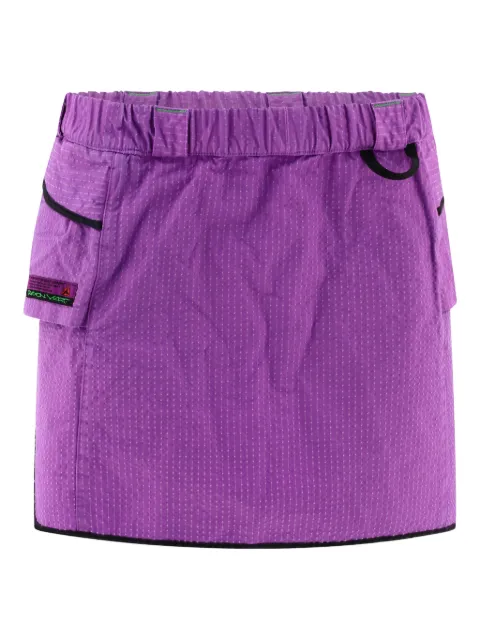 Rayon Vert elasticated-waistband mini skirt