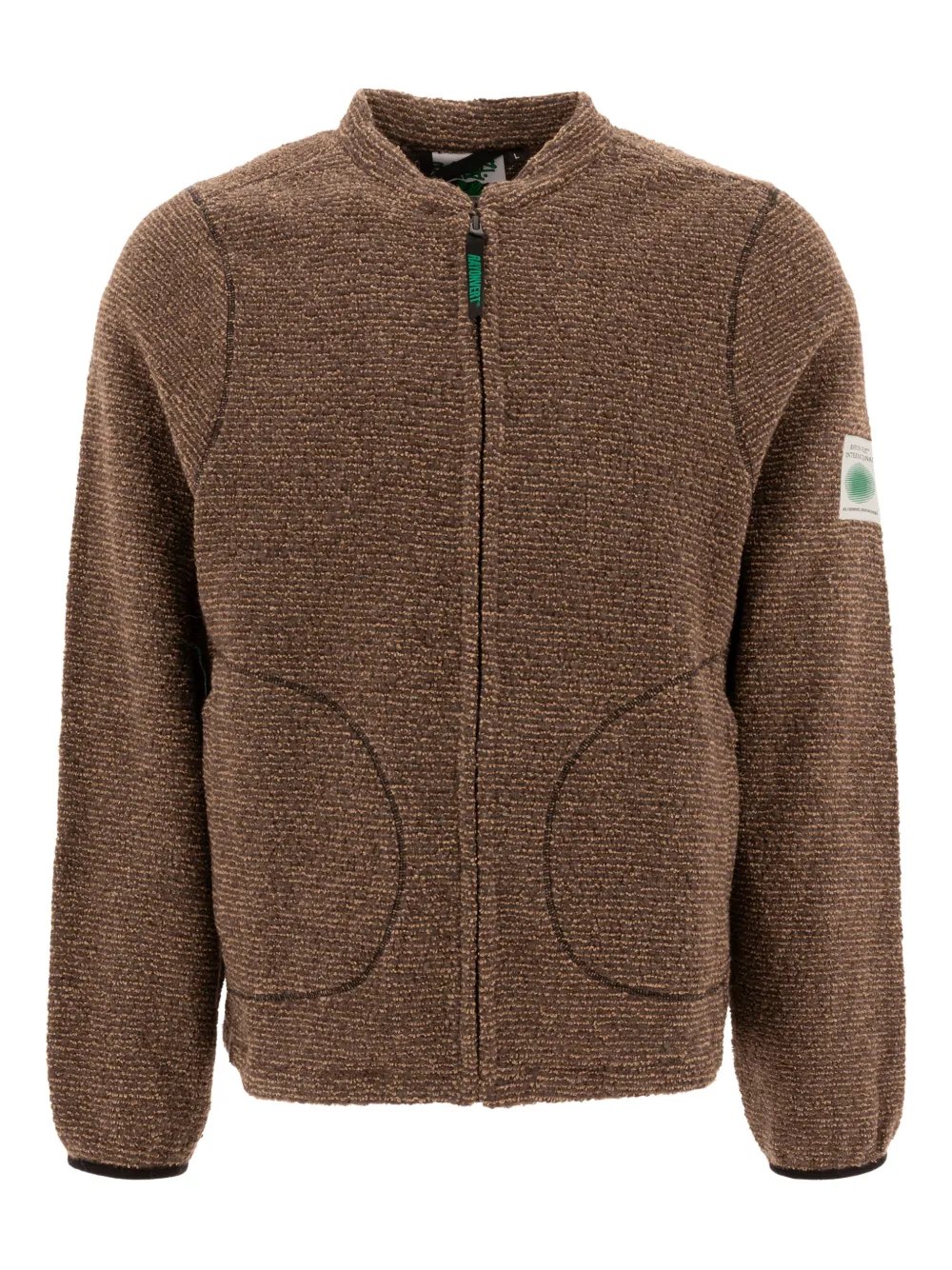 Rayon Vert logo-patch fleece jacket | Image 1