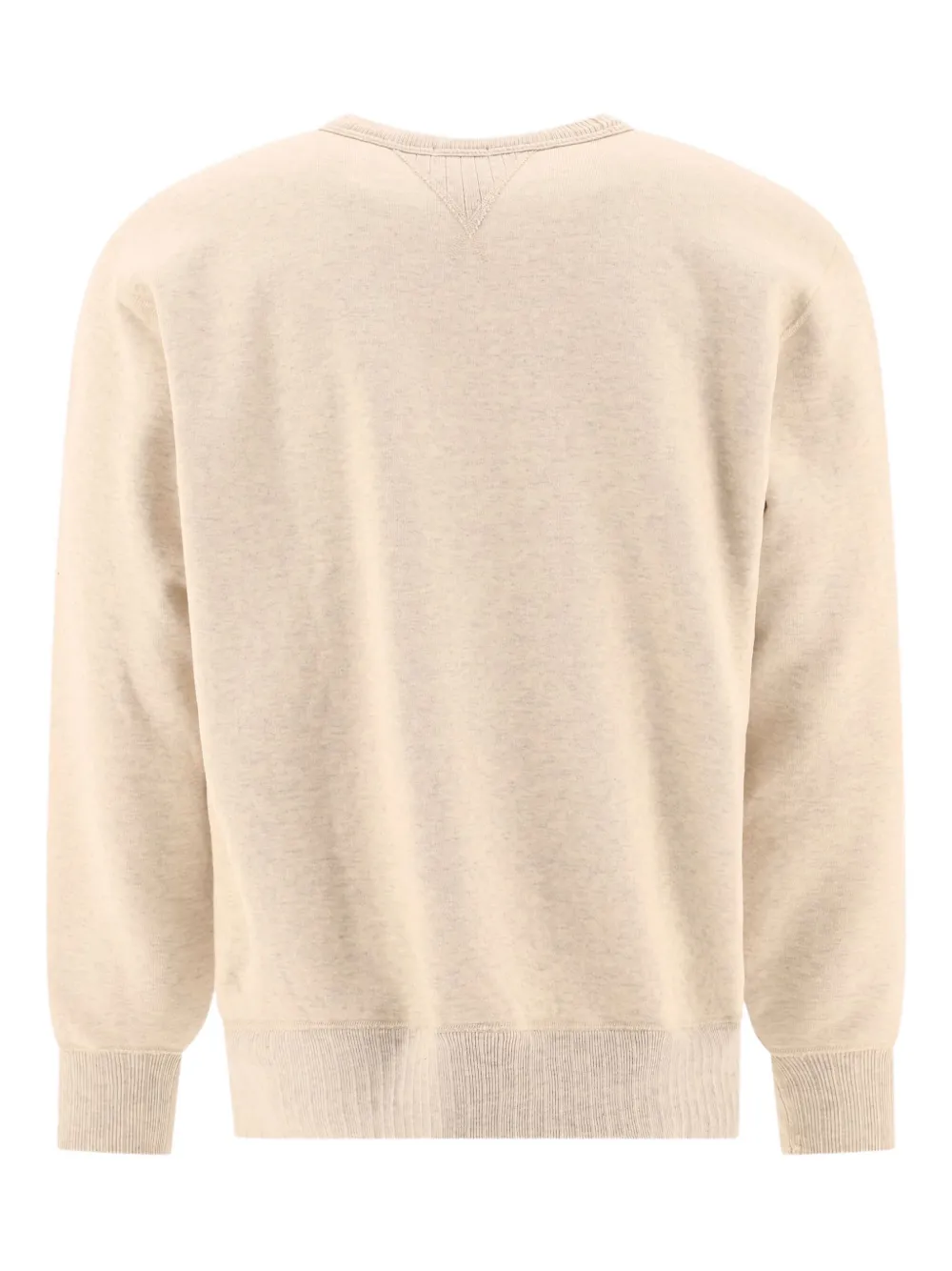 Whitesville ribbed crewneck sweatshirt - Beige