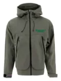 Rayon Vert zip-front hooded jacket - Grey