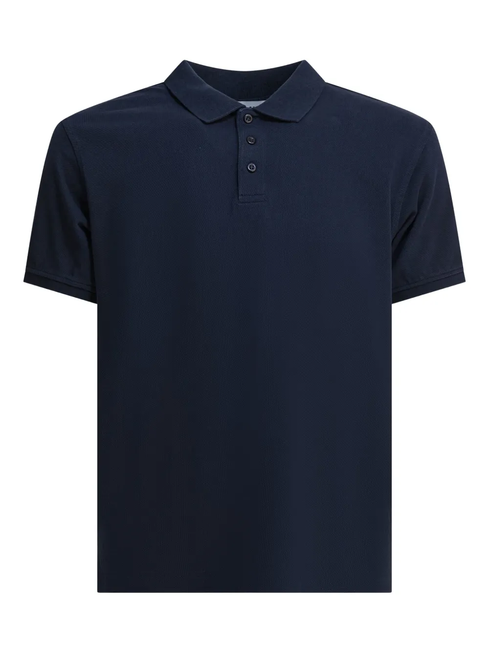 short-sleeve button polo shirt