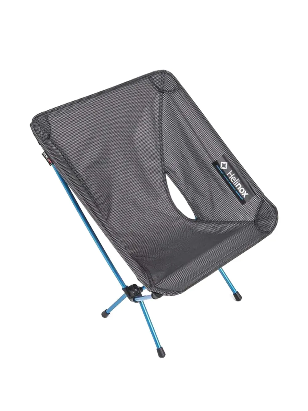 Helinox Grid-pattern Folding Chair In Black