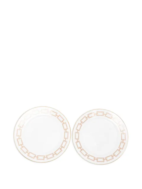 GINORI 1735 Catene chain-link border plates (28cm)