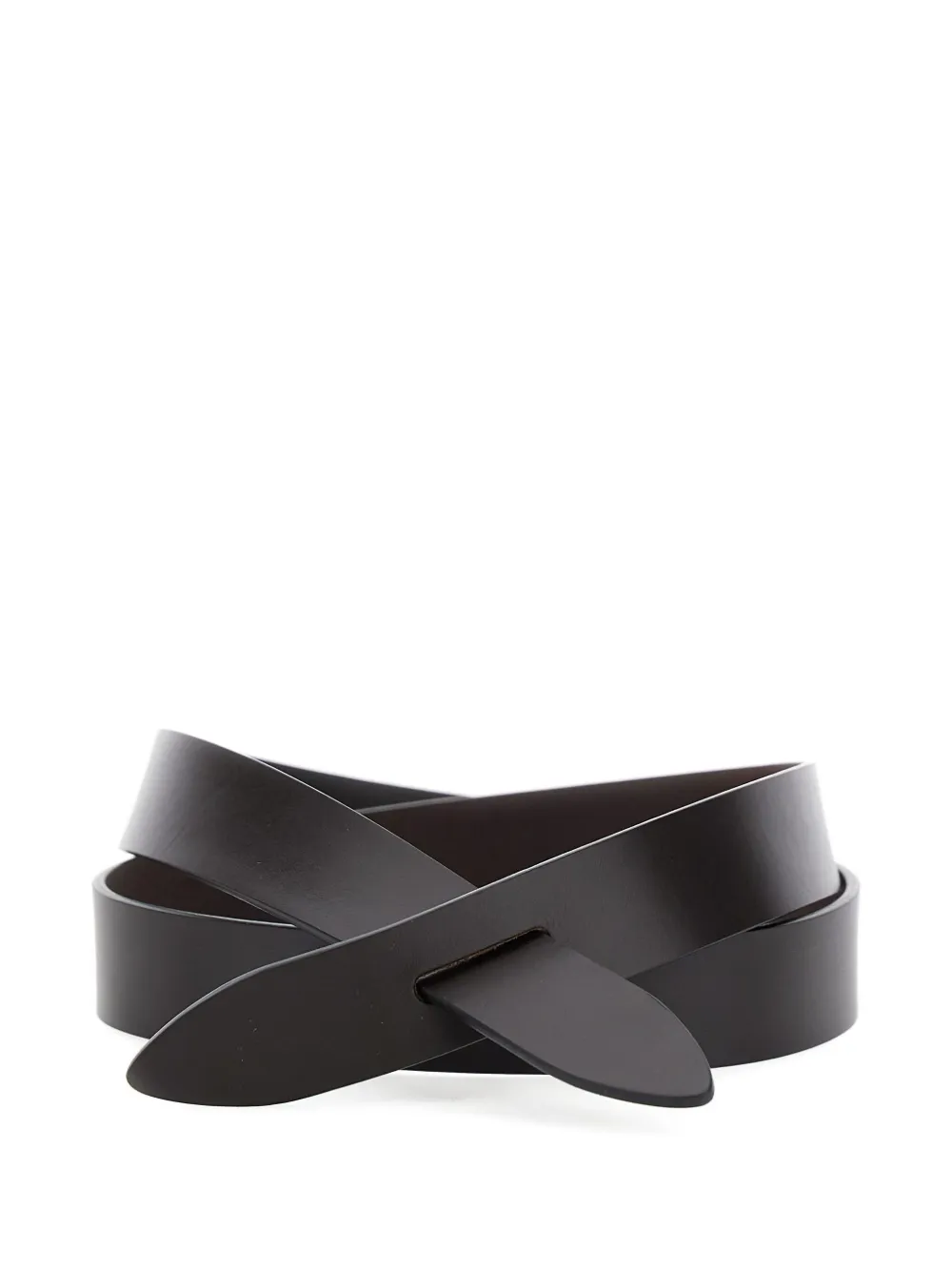 ISABEL MARANT leather belt Bruin