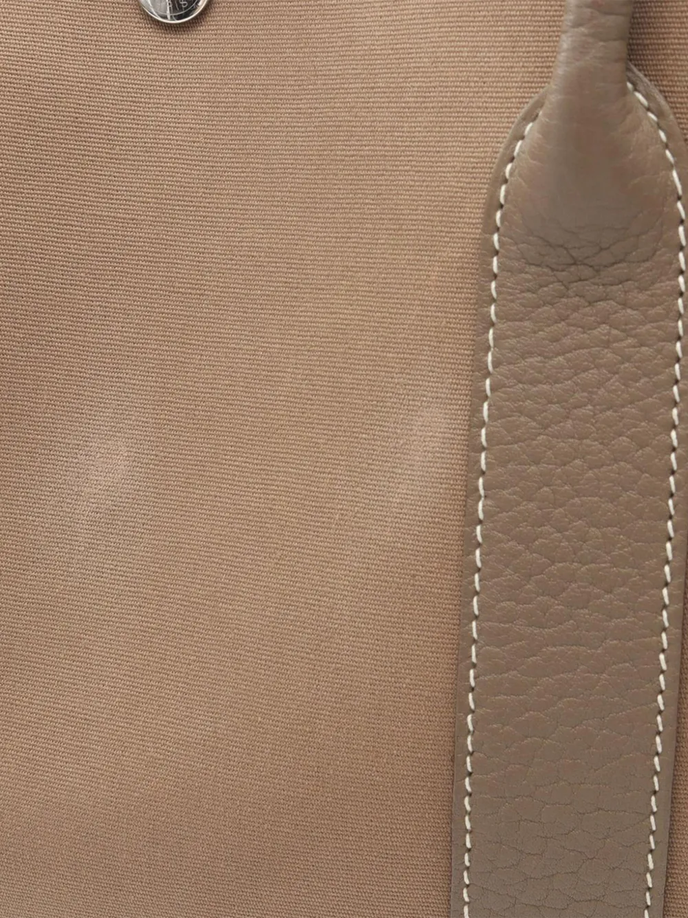 Pre-owned Hermes 2012 Toile And Negonda Garden Party 39 Tote Bag