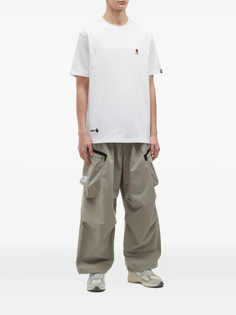FINGERCROXX embroidered logo T-shirt | T-Shirts | Image 2
