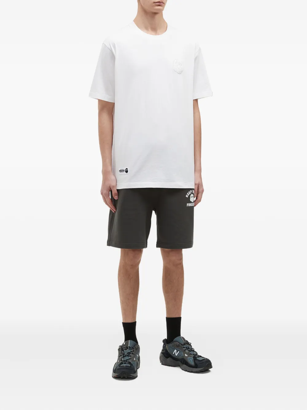 FINGERCROXX embroidered-logo T-shirt | T-Shirts | Image 2