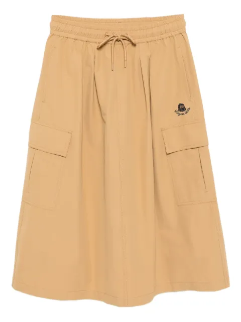 FINGERCROXX logo-embroidered shorts