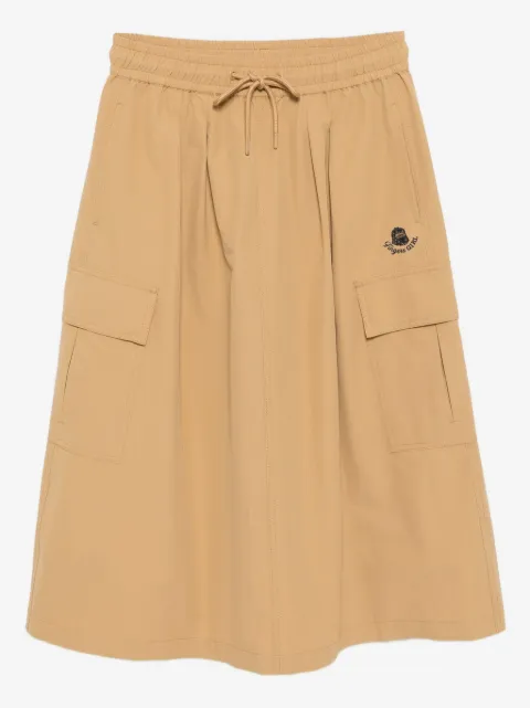 FINGERCROXX logo-embroidered shorts