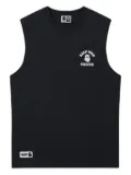 FINGERCROXX graphic-print cotton vest - Black
