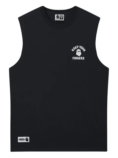 FINGERCROXX graphic-print cotton vest