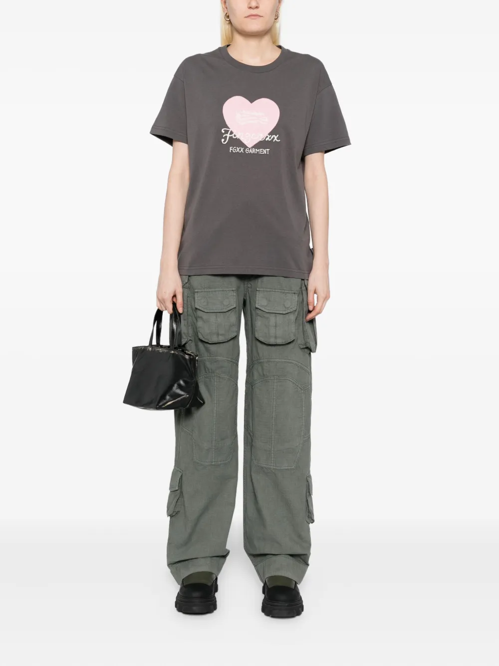 FINGERCROXX heart patch T-shirt | T-Shirts & Jersey Shirts | Image 2