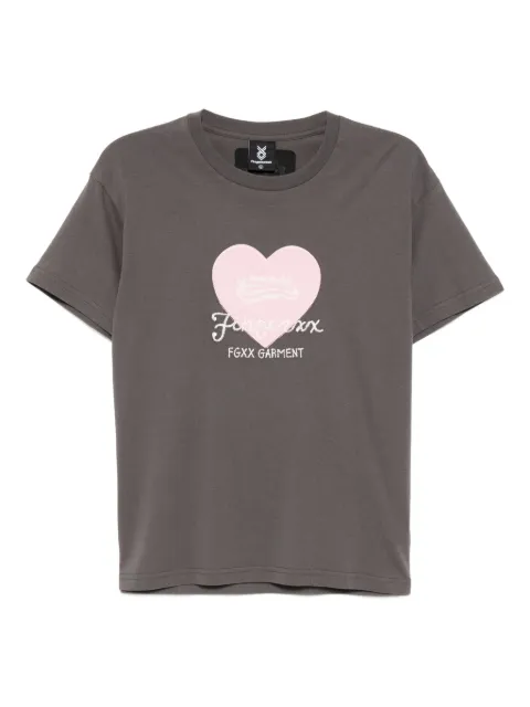 FINGERCROXX heart patch T-shirt