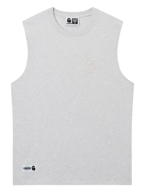FINGERCROXX embroidered-logo cotton vest