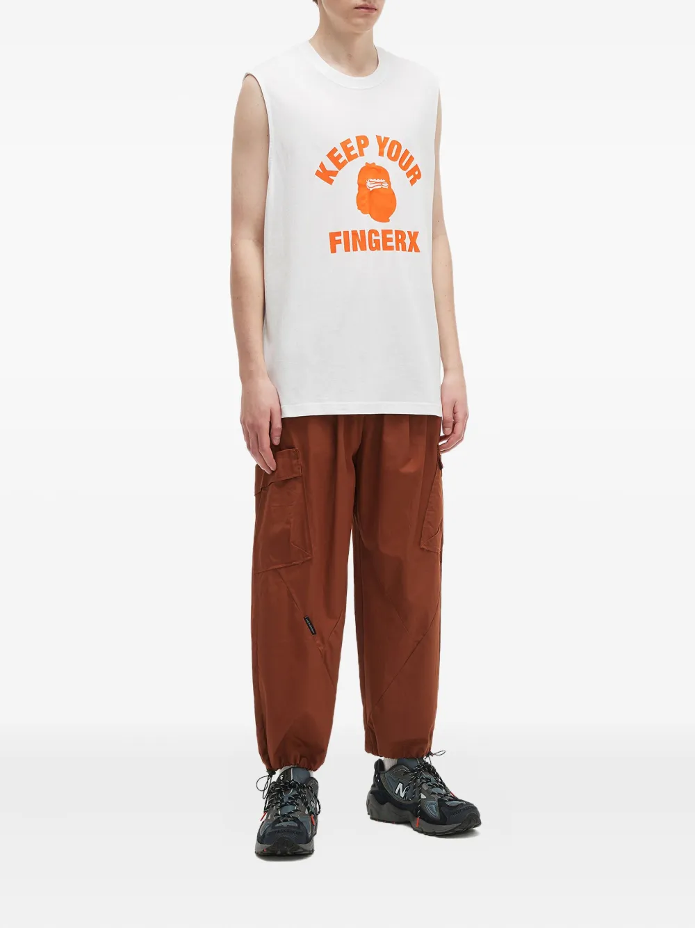 FINGERCROXX graphic print vest | Vests & Tank Tops | Image 2