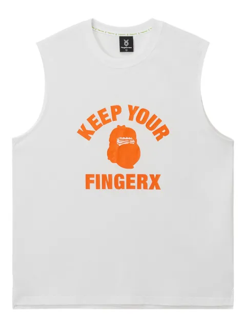 FINGERCROXX graphic print vest