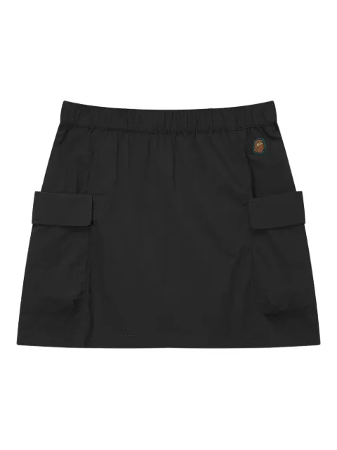 FINGERCROXX pocket-detail elastic-waist mini straight skirt