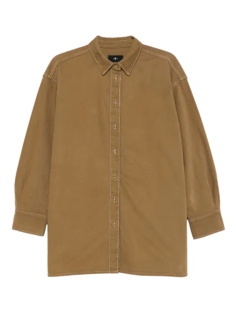 7 For All Mankind Nina button-fastening shirt