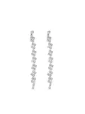Forte Forte crystal-embellished drop earrings - Silver