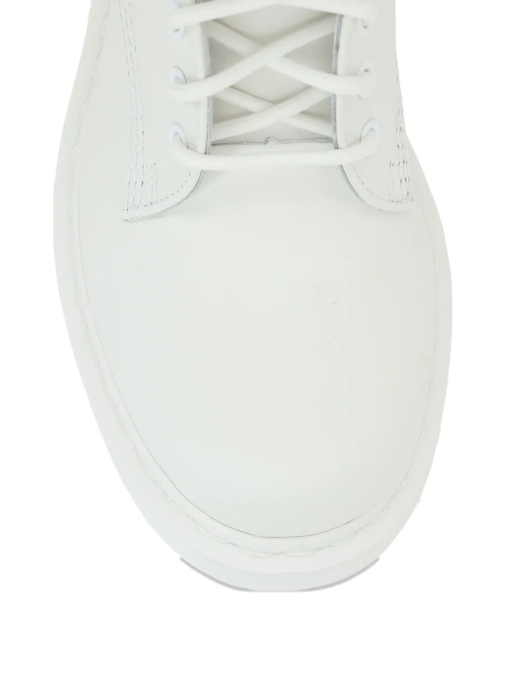Dr. Martens x MM6 Maison Margiela lace-up leather boots White