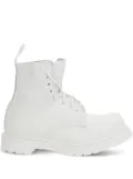 Dr. Martens x MM6 Maison Margiela lace-up leather boots - White