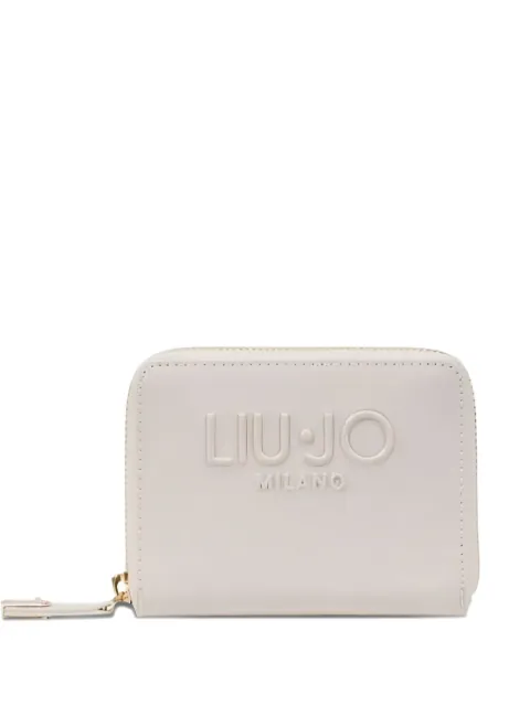 LIU JO logo-plaque zip-around wallet