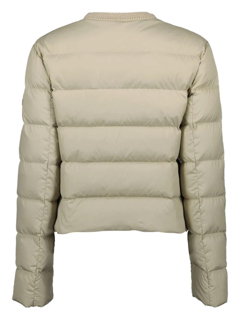 Moncler padded jacket Beige
