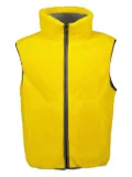 Givenchy fleece zip-up gilet - Yellow