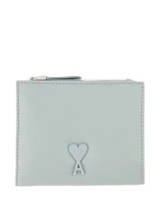 minmin様　AMI PARIS 二つ折り財布 ブルー　完売品 minmin様 AMI PARIS 二つ折り財布 ブルー 完売品 - メルカリ