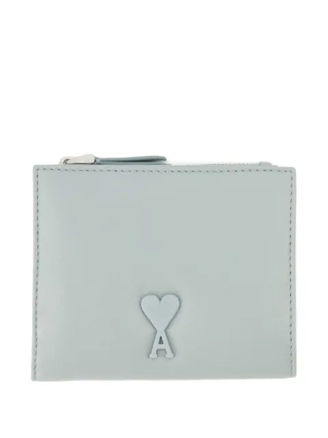 AMI Paris Voulez-Vous heart-logo wallet