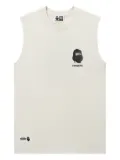 FINGERCROXX graphic-print cotton vest - Neutrals