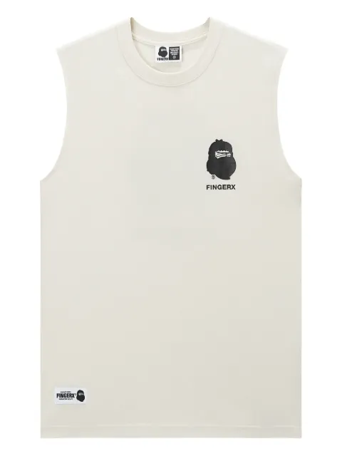 FINGERCROXX graphic-print cotton vest