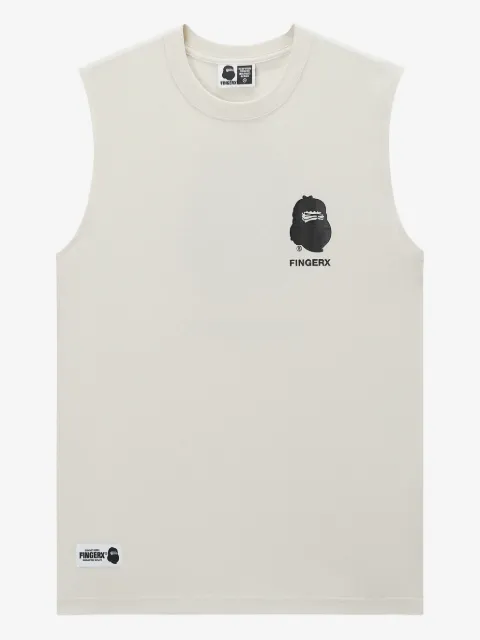 FINGERCROXX graphic-print cotton vest