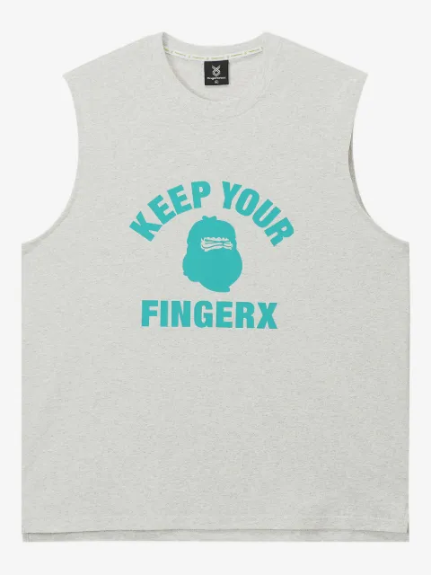 FINGERCROXX graphic-print sleeveless vest
