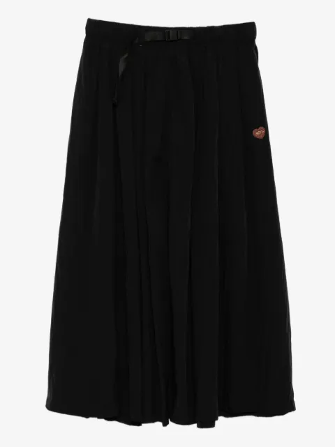 FINGERCROXX falda midi con cinturón