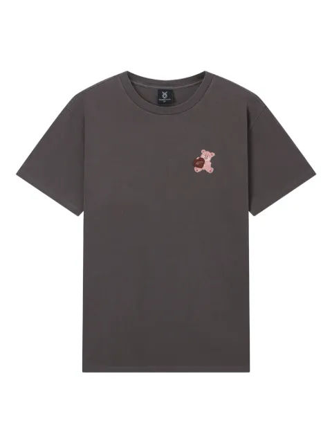 FINGERCROXX bear-print cotton T-shirt