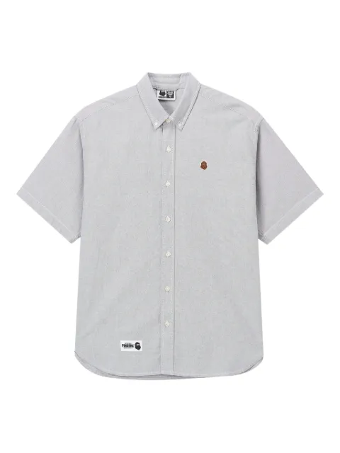 FINGERCROXX embroidered short-sleeve shirt