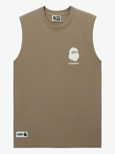 FINGERCROXX graphic-print cotton vest