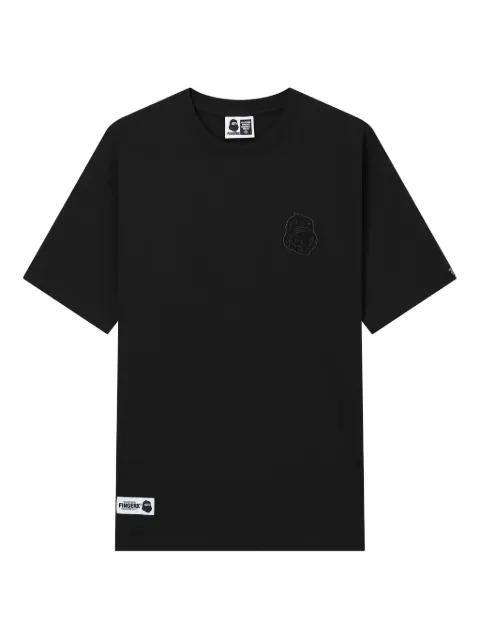 FINGERCROXX embroidered-logo T-shirt