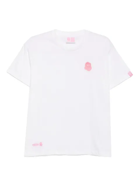 FINGERCROXX logo-embroidered T-shirt